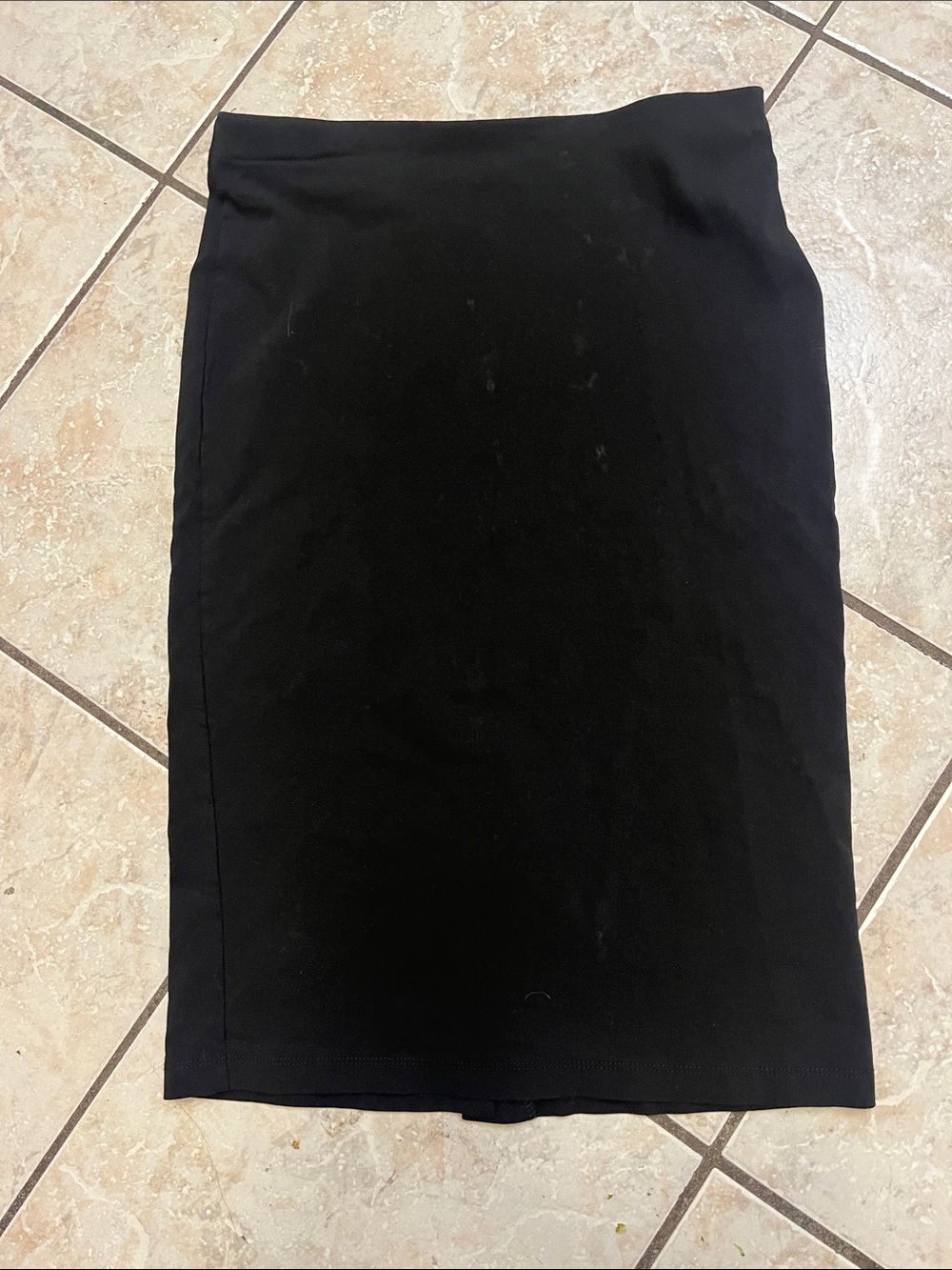 89th & Madison Black stretch Pencil Skirt S